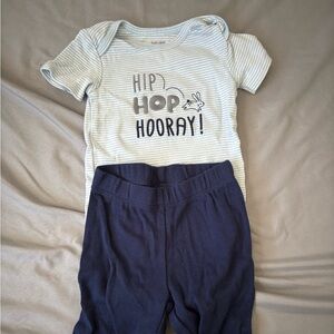 Carter's Navy Knit Leggings for Kids